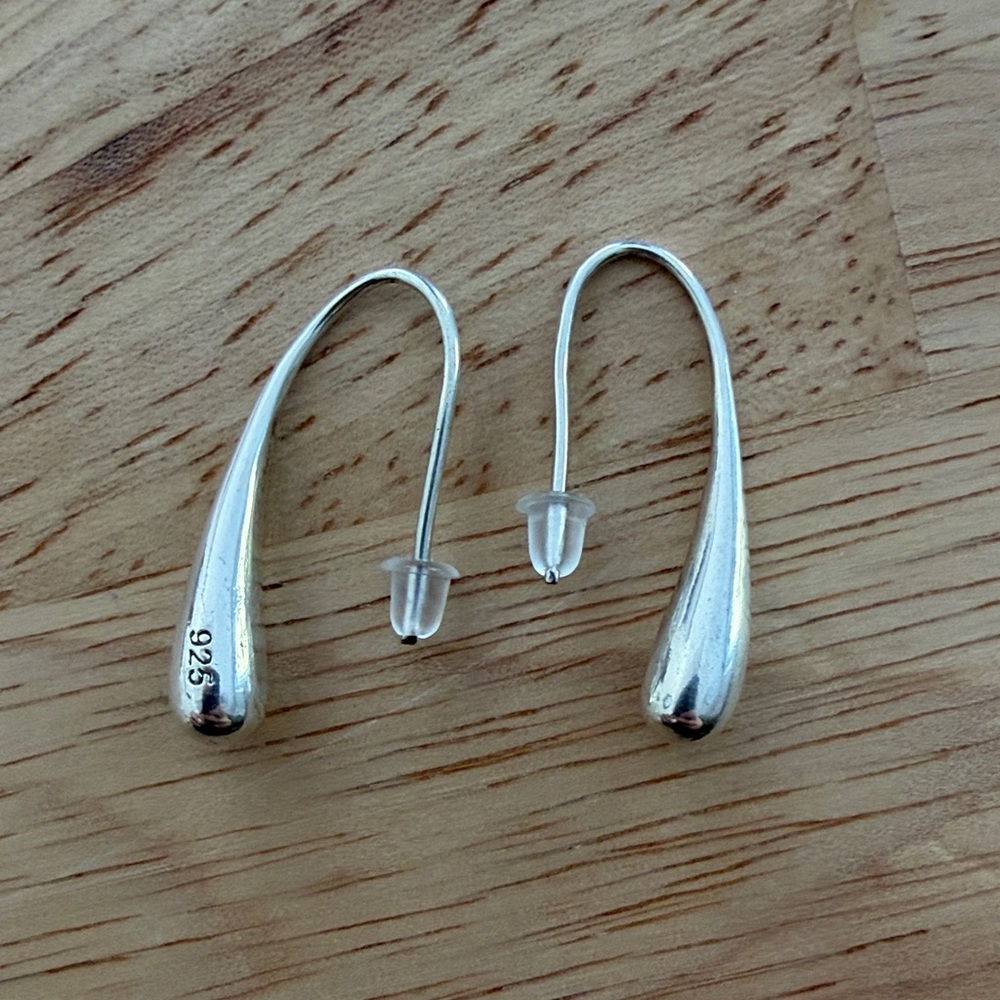 Elegant Silver Drop Earrings
